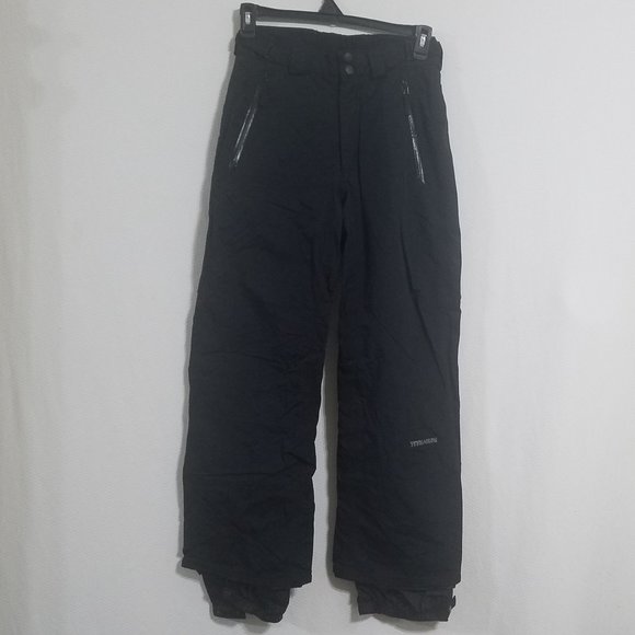 Columbia Mens Snow Pants Small Black Ski Snowboard